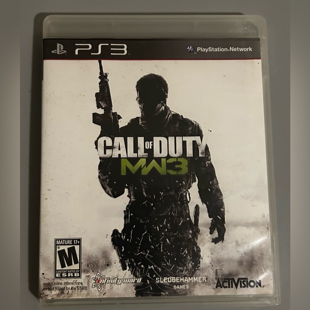 Call of Duty: Modern Warfare 3 (Sony PlayStation 3, 2011)